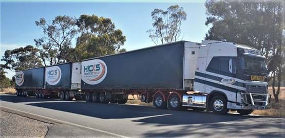Road Train Transport and Logistics Cobram